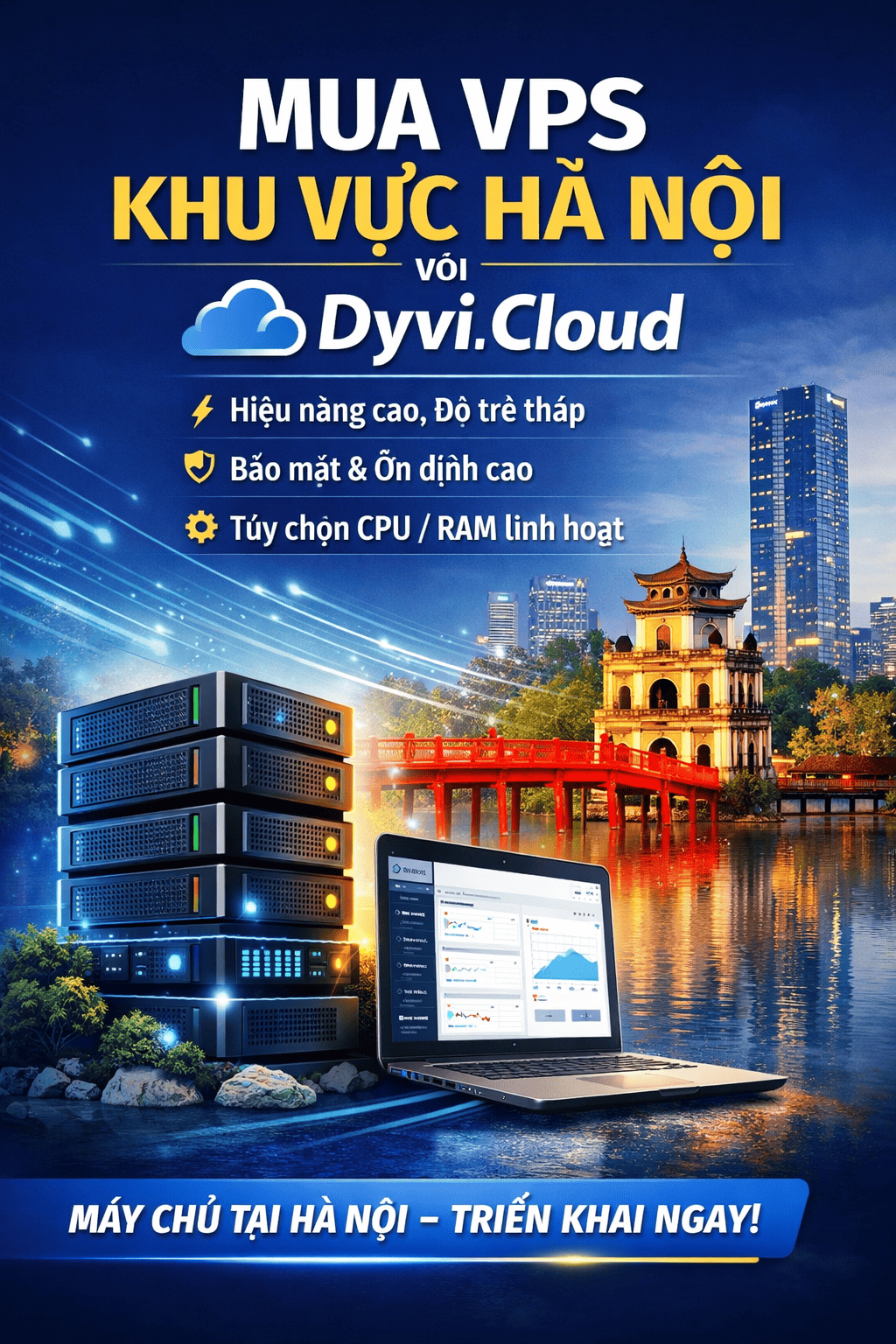 Mua VPS khu vực Hồ Chí Minh