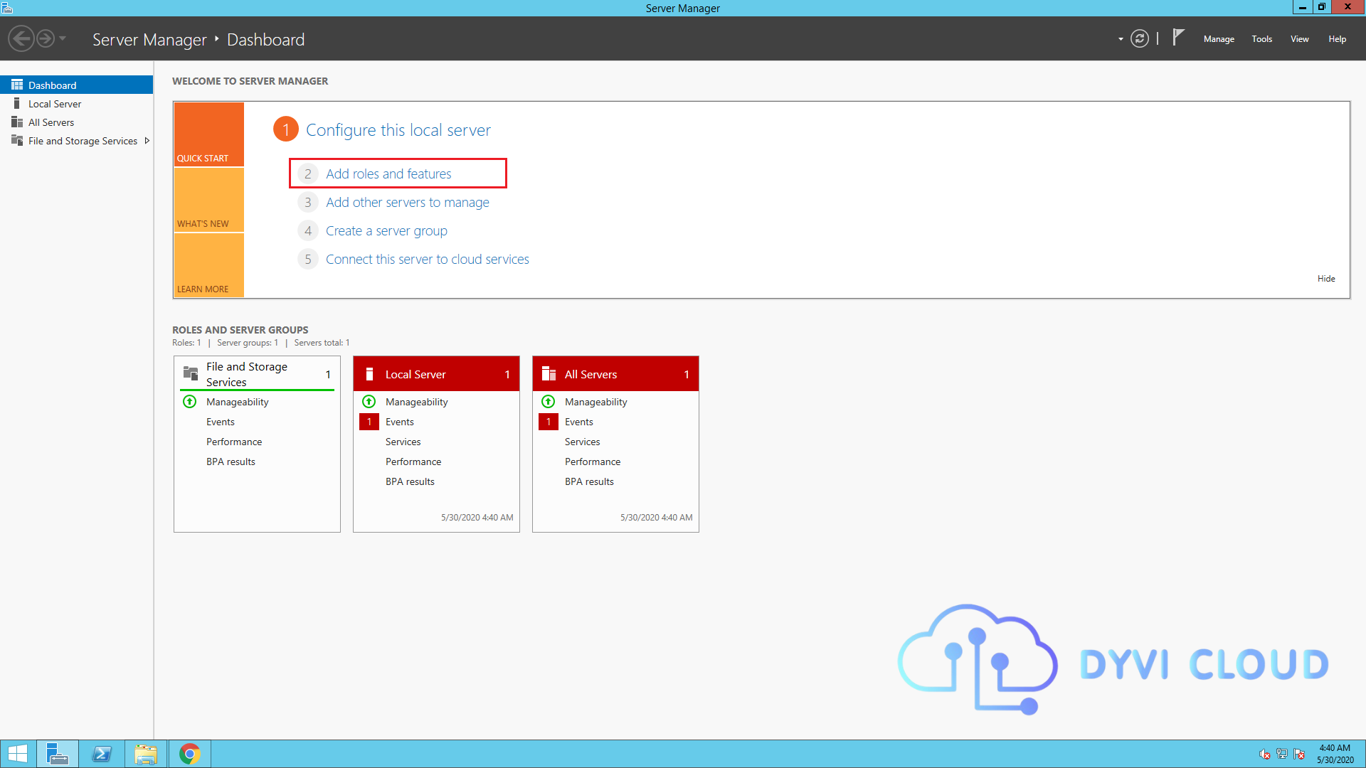 Hướng dẫn cài đặt .NET Framework 3.5 trên VPS Window