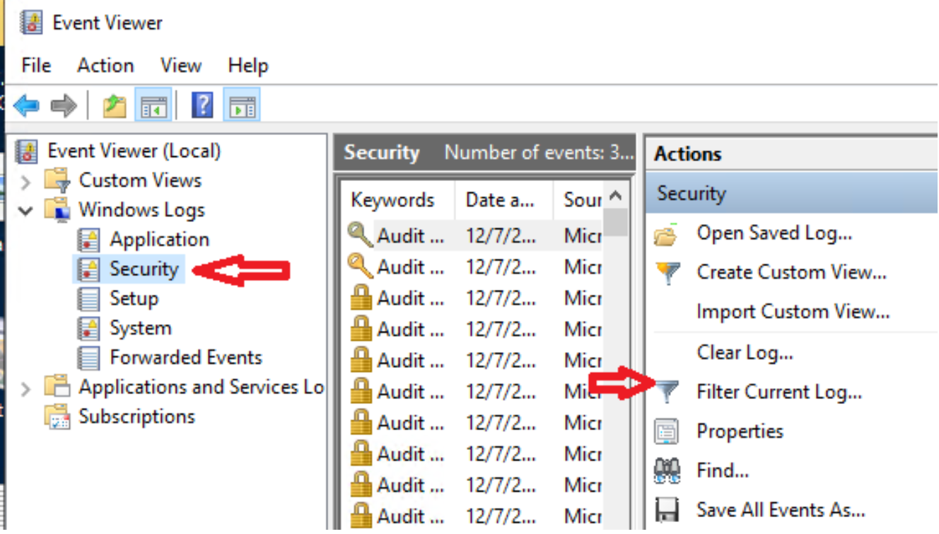 Hướng dẫn kiểm tra log Remote Desktop b2
