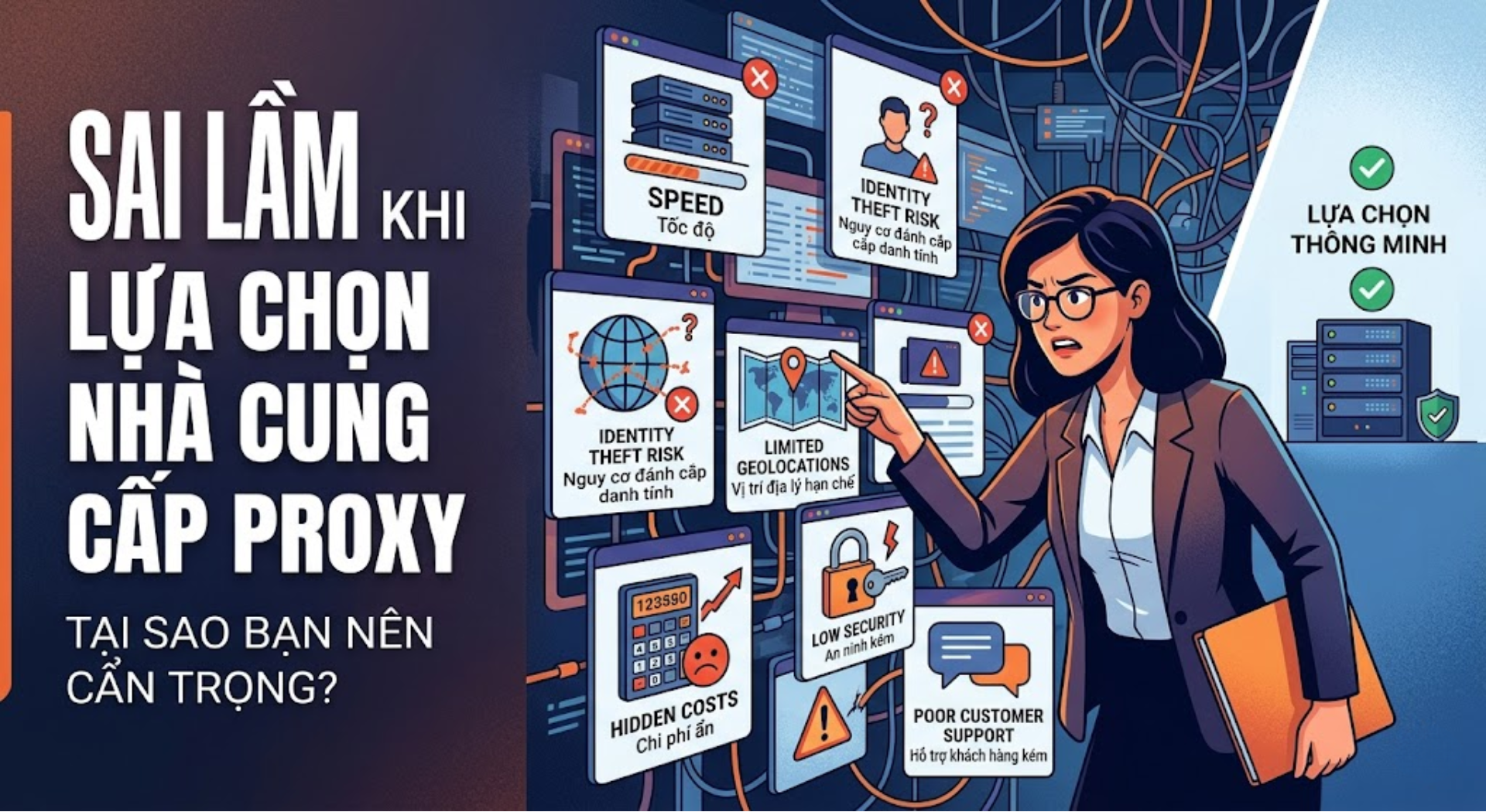 sai lầm khi lựa chọn nhà cung cấp