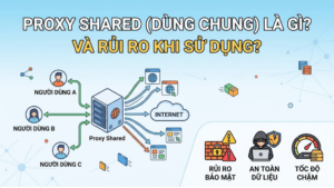 Proxy Shared (Dùng chung) là gì và rủi ro khi sử dụng