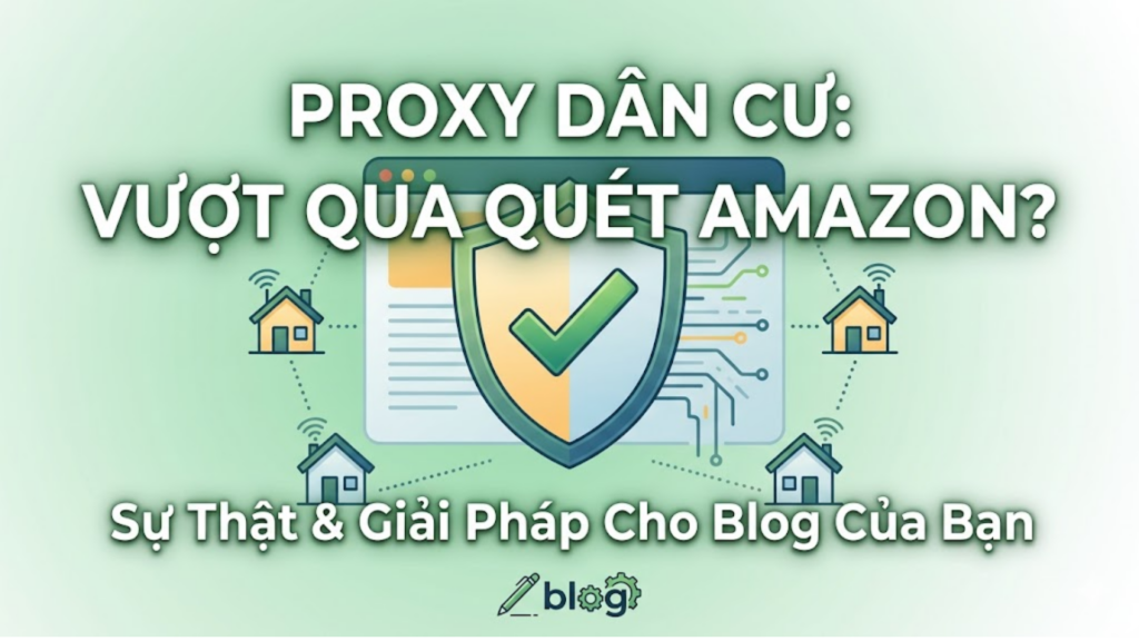 Proxy dân cư có giúp vượt qua hệ thống quét của Amazon không?