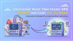 Cách khắc phục tình trạng VPS bị treo khi chạy tác vụ nặng