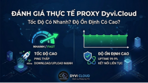 Proxy Dyvi.Cloud có nhanh không? Đánh giá tốc độ và độ ổn định thực tế