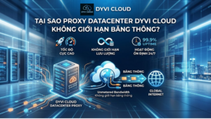 Tại sao Proxy Datacenter Dyvi Cloud không giới hạn băng thông