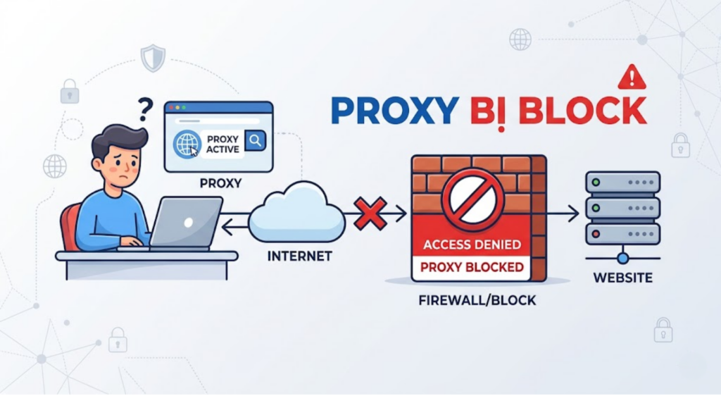Prox Block Proxy bị block là do đâu? Cách Dyvi.Cloud giúp giảm rủi ro khi sử dụng ...