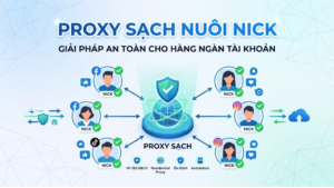 Proxy sạch nuôi nick là gì? Tránh die nick khi dùng Proxy kém chất lượng