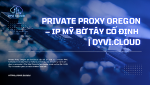Private Proxy Oregon – IP Mỹ Bờ Tây cố định | Dyvi.Cloud