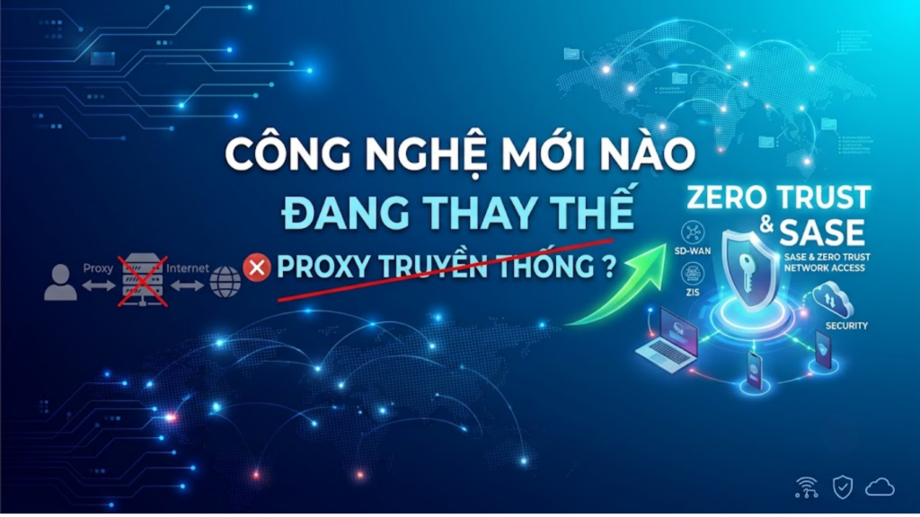 Công nghệ mới nào đang thay thế Proxy truyền thống?