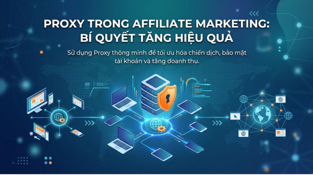 Proxy trong affiliate marketing: Bí quyết tăng hiệu quả