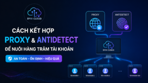 Cách kết hợp Proxy và Antidetect Browser để nuôi hàng trăm tài khoản an toàn