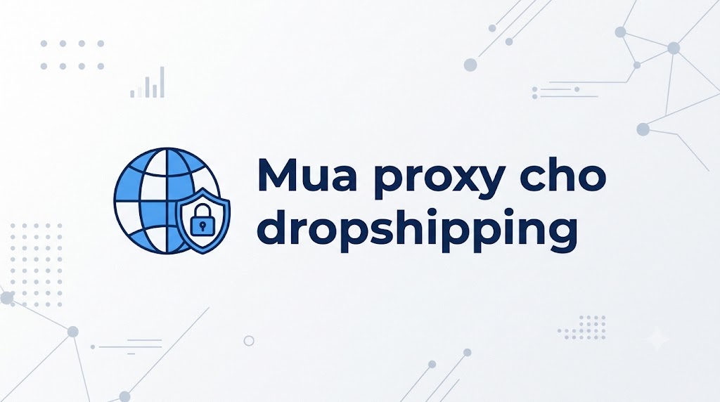Mua proxy cho dropshipping/TMĐT ở đâu? Cách test bằng shop phụ | Dyvi Cloud